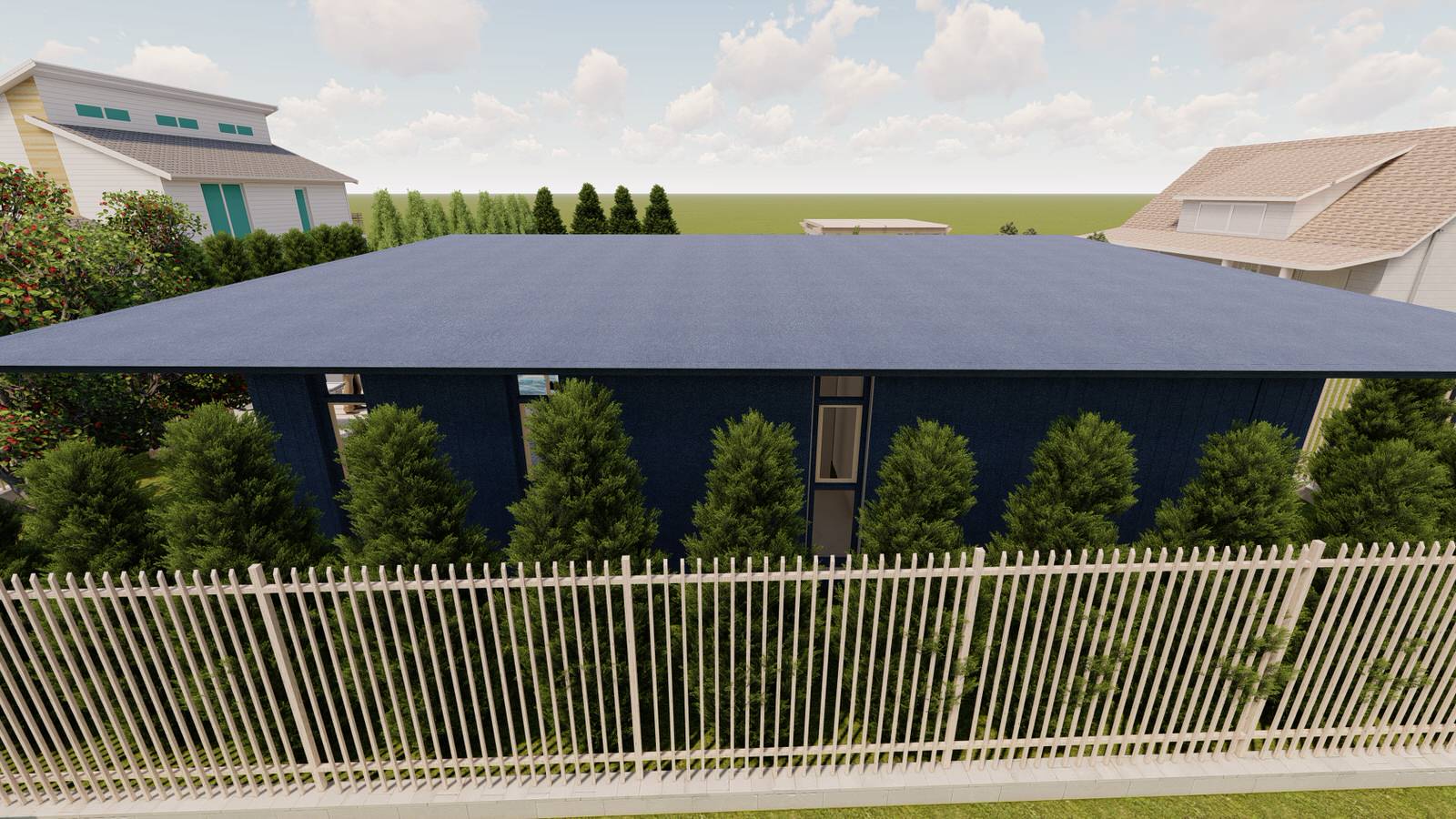 Участок Новая Рига 2 вариант.Хвойные