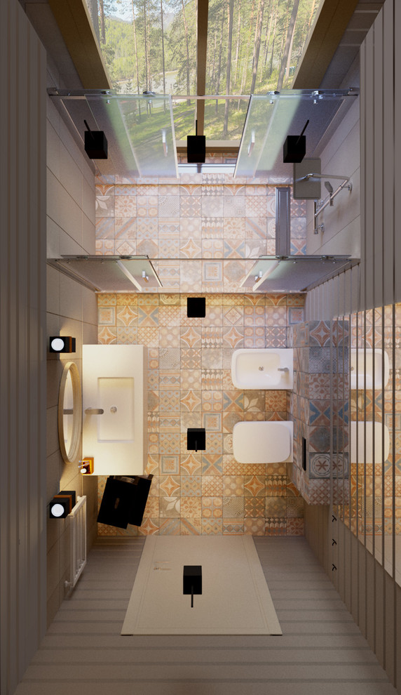 Интерьеры дома из бруса