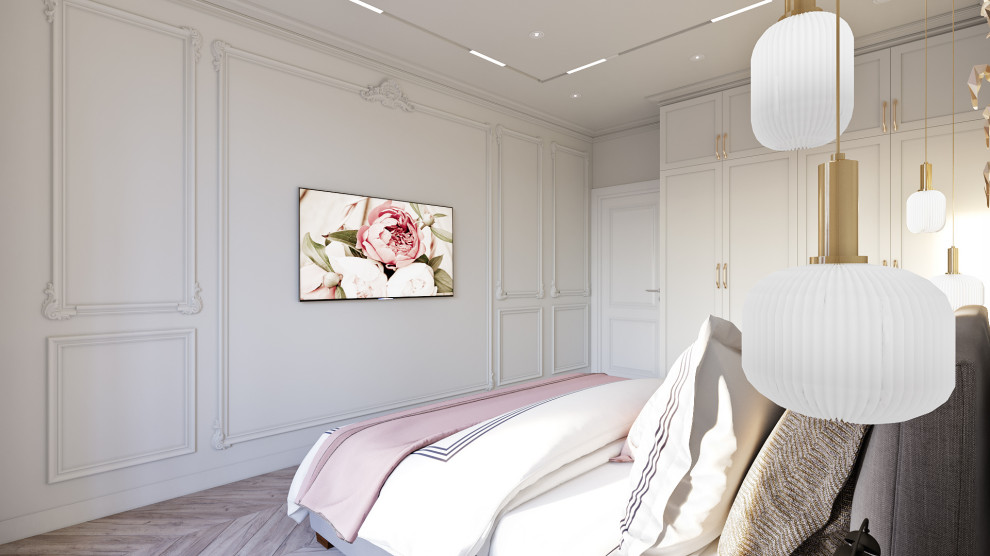 Interior design of a 3-room apartment Zaporozhye