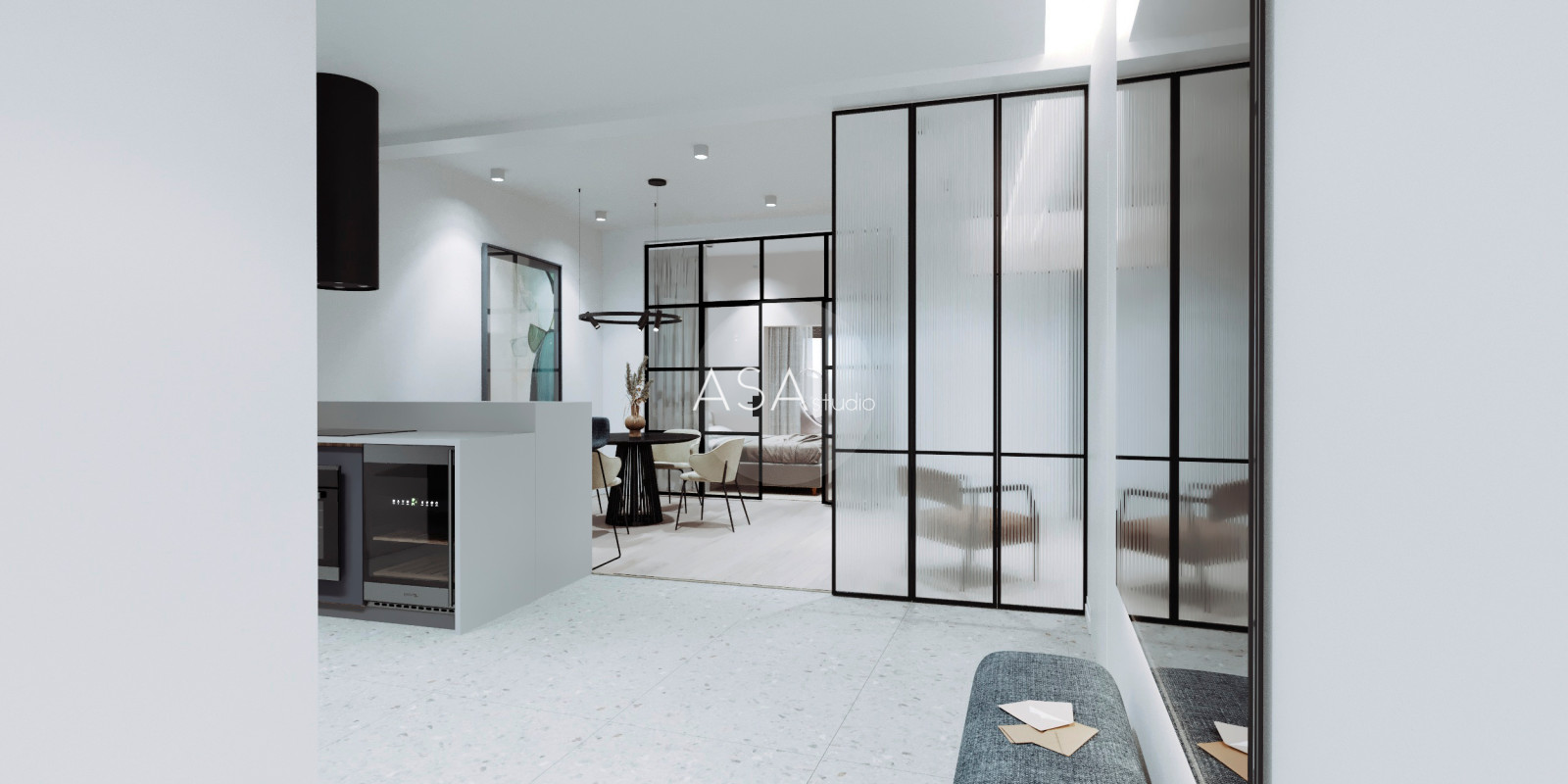 Проект квартиры 96 кв.м. ЖК Акватория