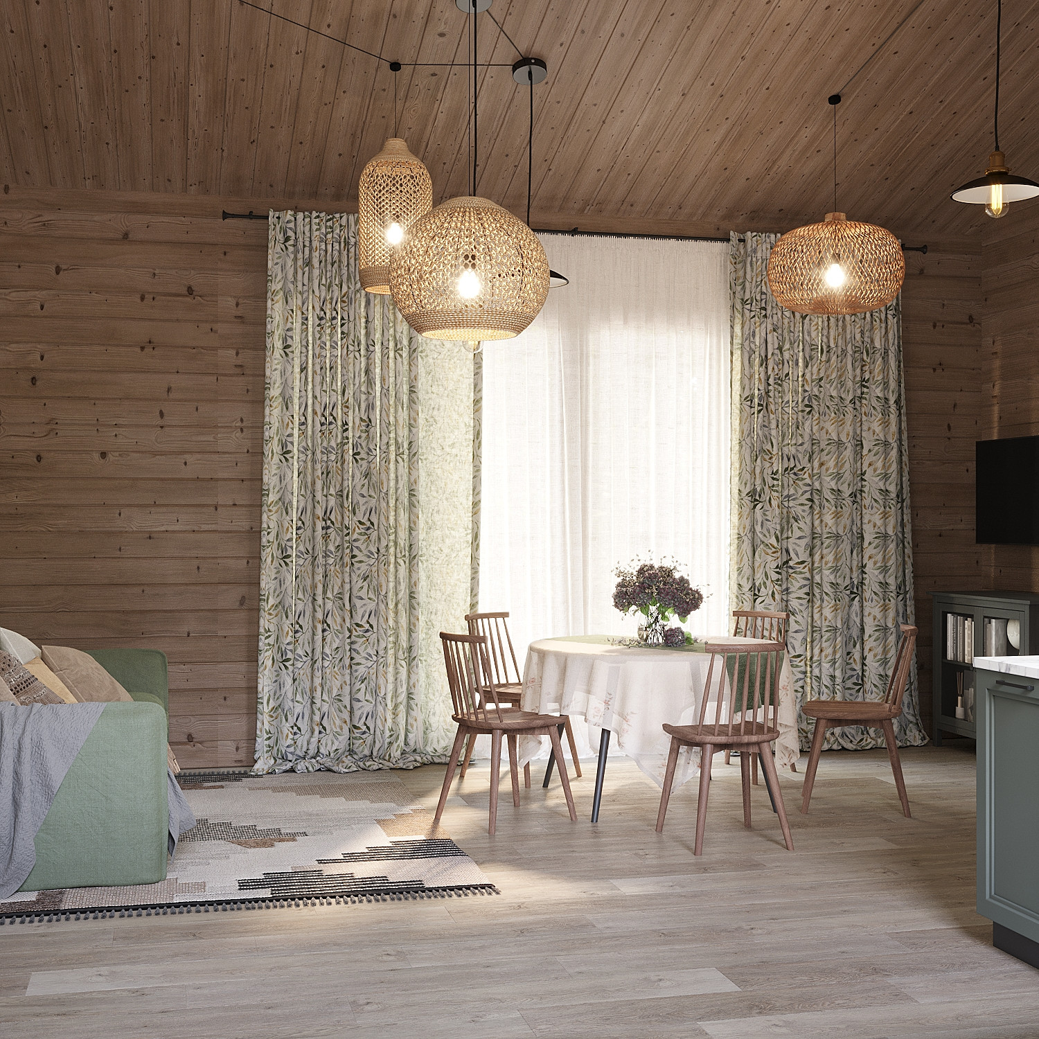 Проект -домик у моря на базе отдыха Русь