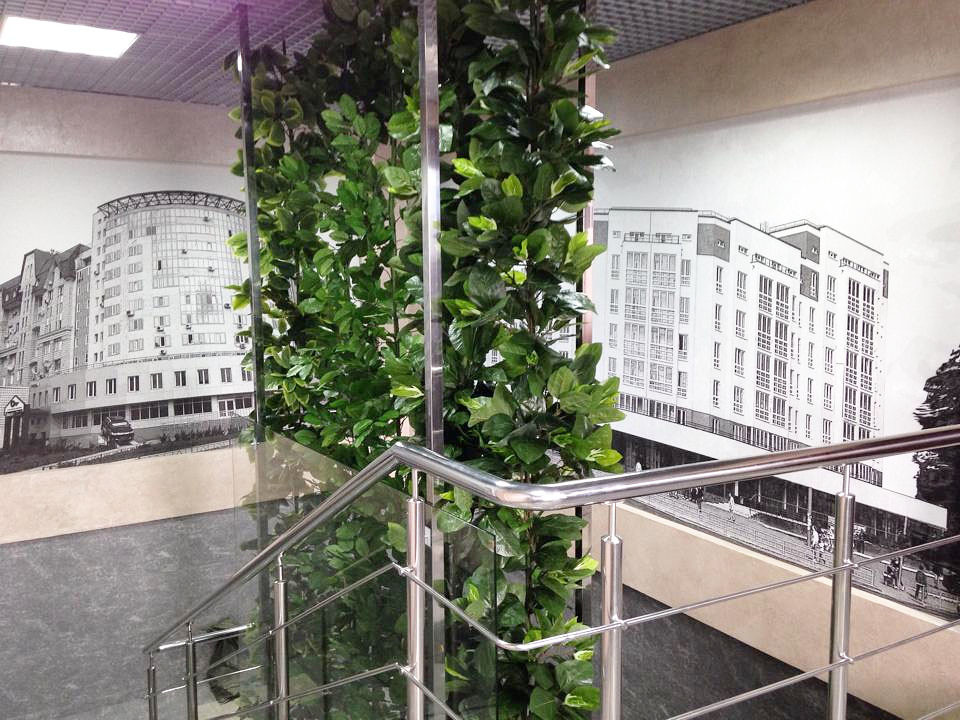 Офисы, кабинеты, лестничные марши, фасады