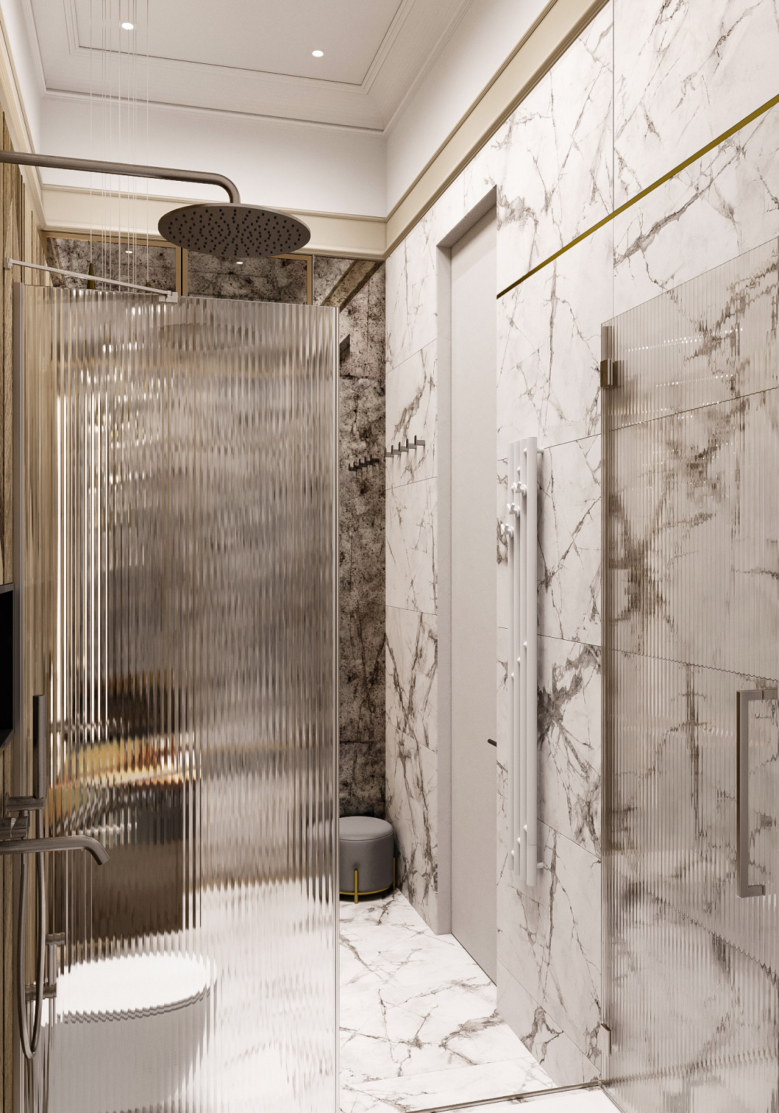 ДИЗАЙН ДВУХУРОВНЕВОГО ПЕНТХАУСА В ЖК "NOW"