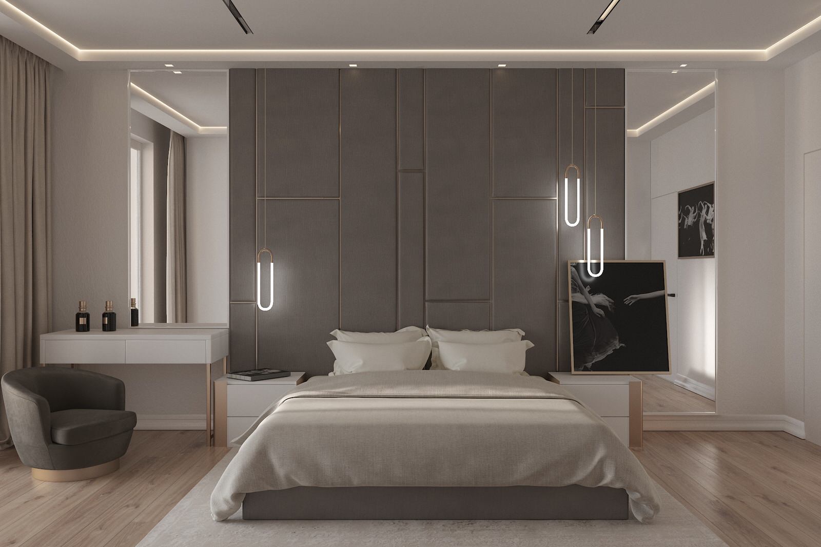 Дизайн квартиры 150 кв.м., г. Екатеринбург, ЖК Макаровский