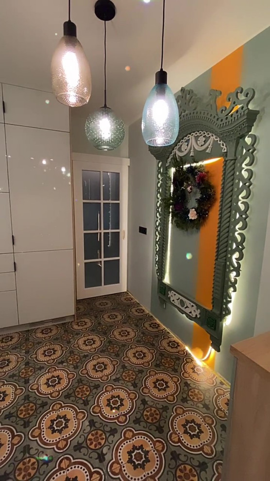 Кухня в Неорусском стиле.