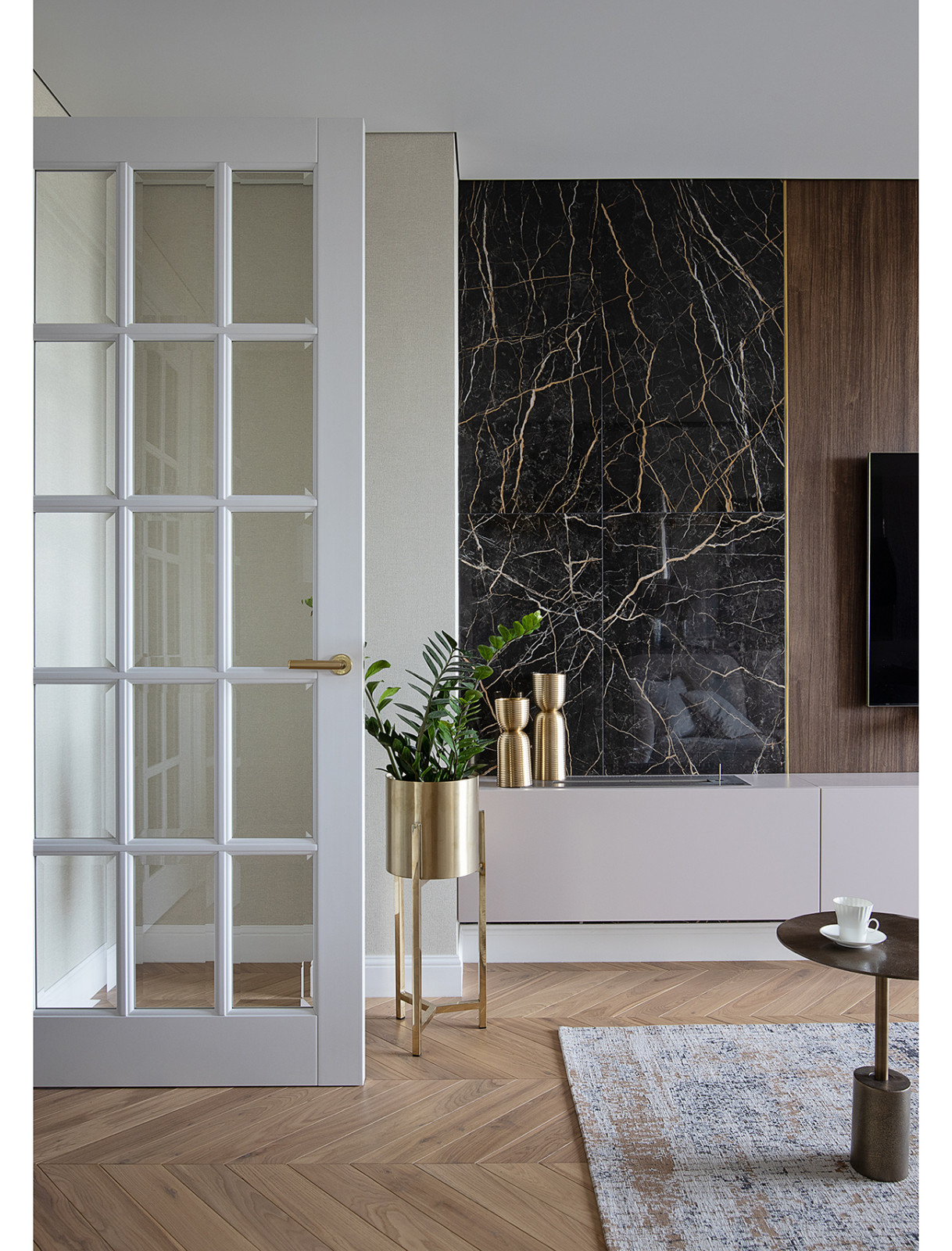 Обложка проекта: Квартира в Калининграде по дизайну Анны Геращенко