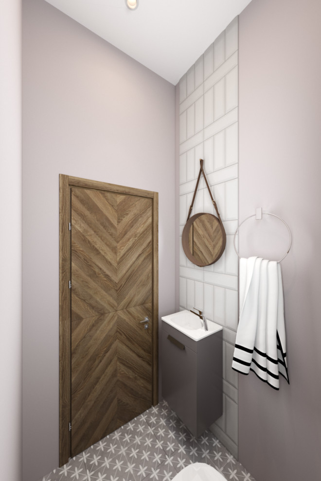 Двухэтажный дом с мансардным этажом