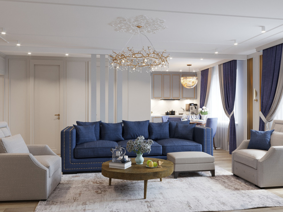 Обложка проекта: 3 - х комнатная квартира в г. Химки