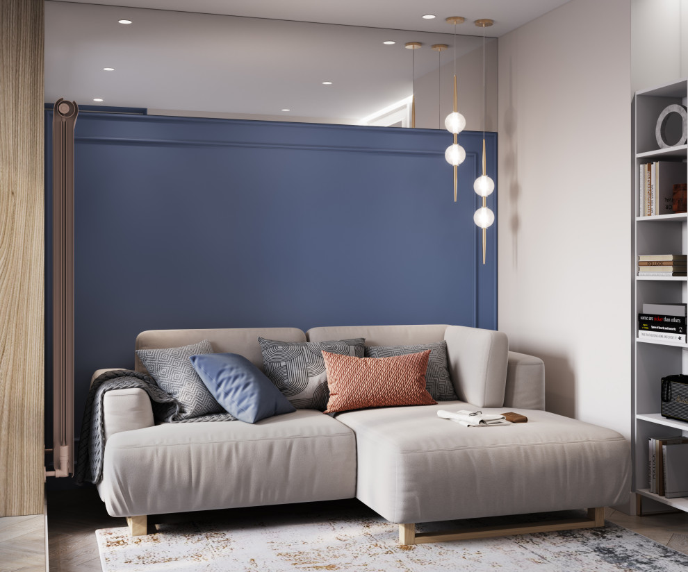 проект "Элегантные ассоциации на 63 м2"