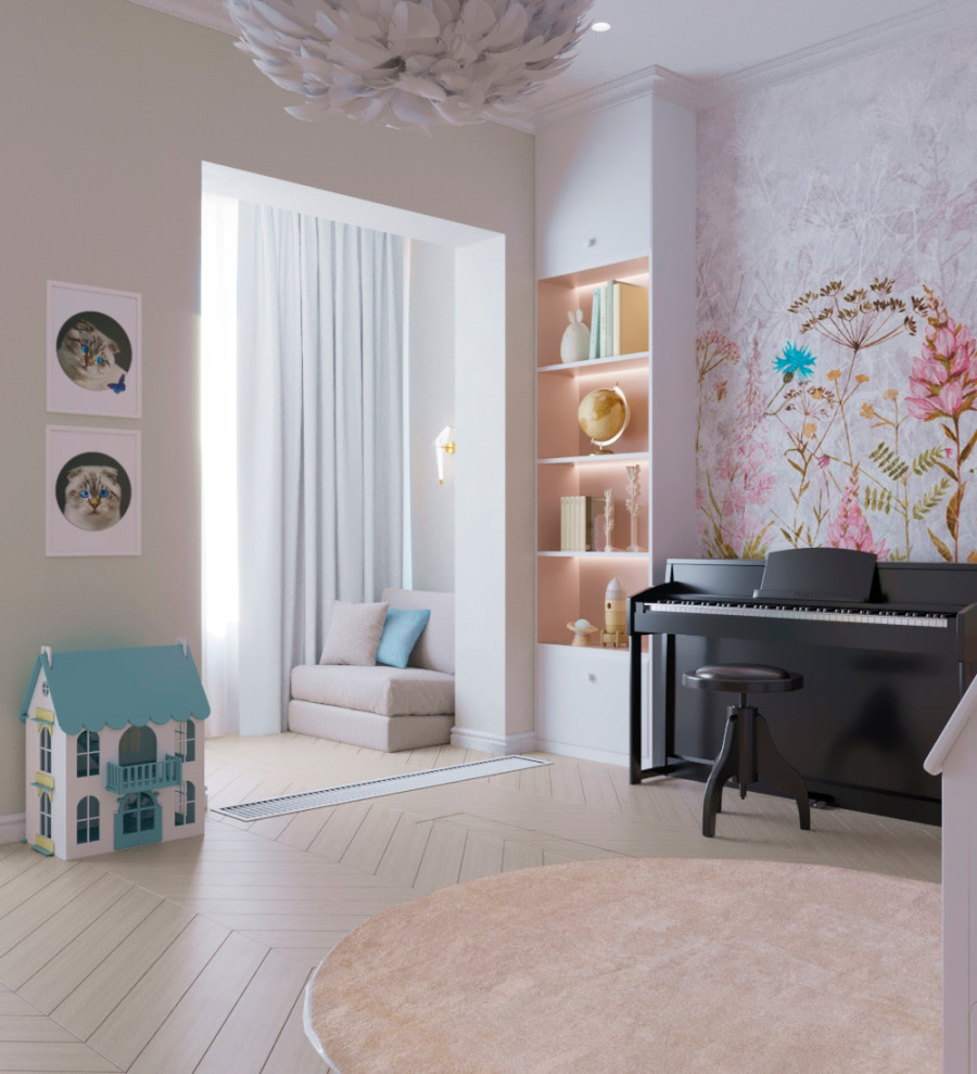 Квартира в стиле неоклассика в ЖК FAMILIA