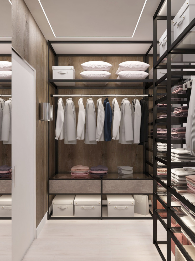 Стеклянная гардеробная