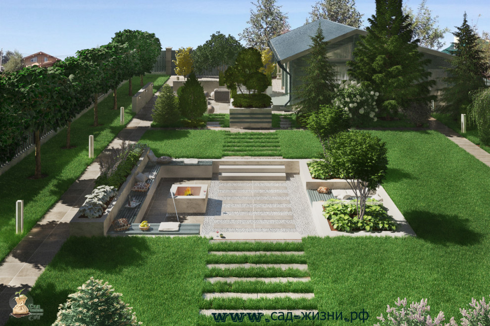 Благоустройство частного земельного участка в г. Истре