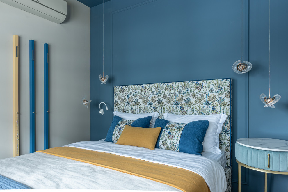 Взрыв цвета на мансардном этаже