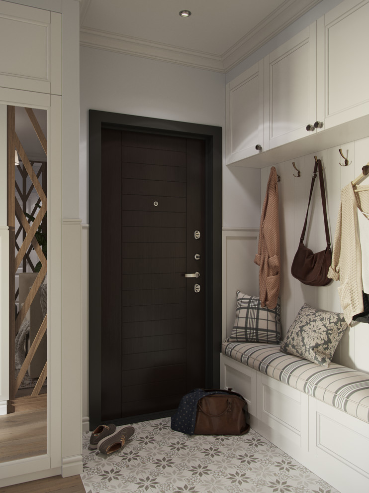 Обложка проекта: Проект квартиры в скандинавском стиле для молодой семьи