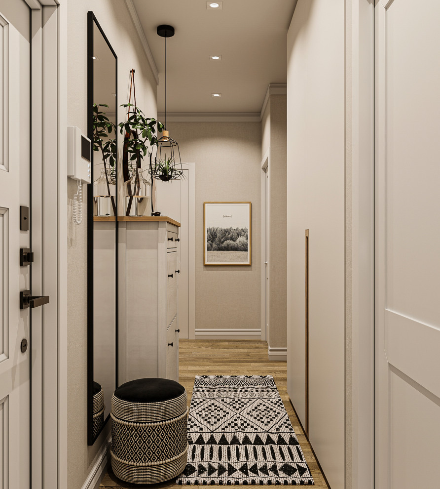 3-х комнатная квартира в скандинавском стиле, ЖК "Римский"