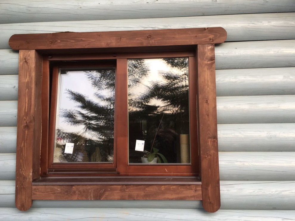 Сруб в пригороде Санкт- Петербурга