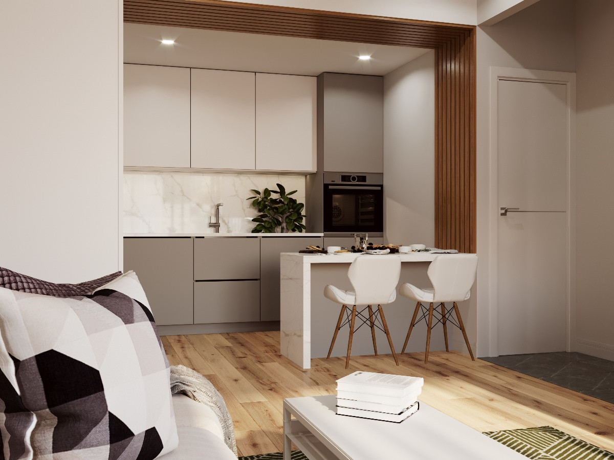 Обложка проекта: Дизайн проект квартиры  42 кв.м