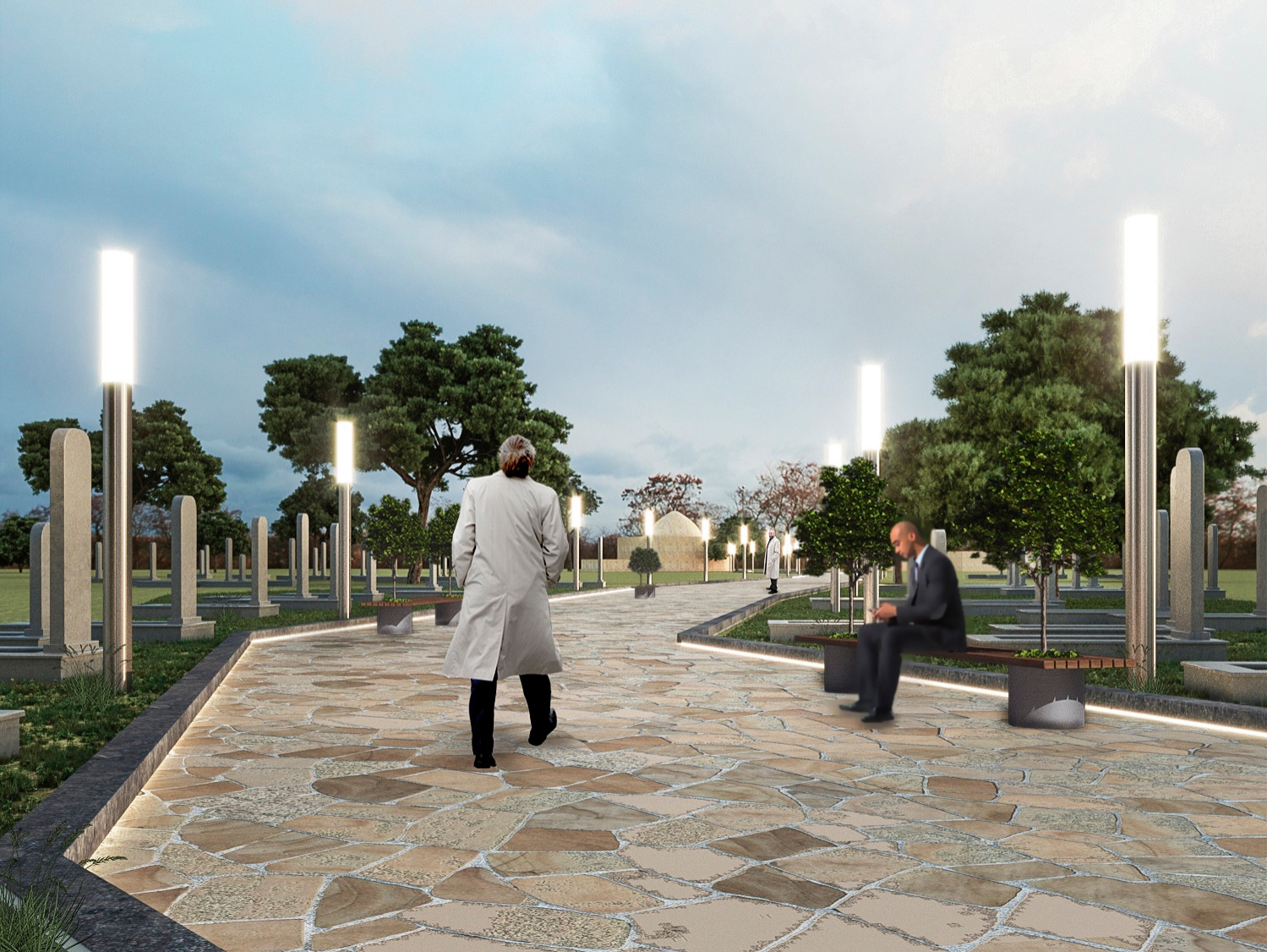 Обложка проекта: Реконструкция кладбища «Кырхляр»