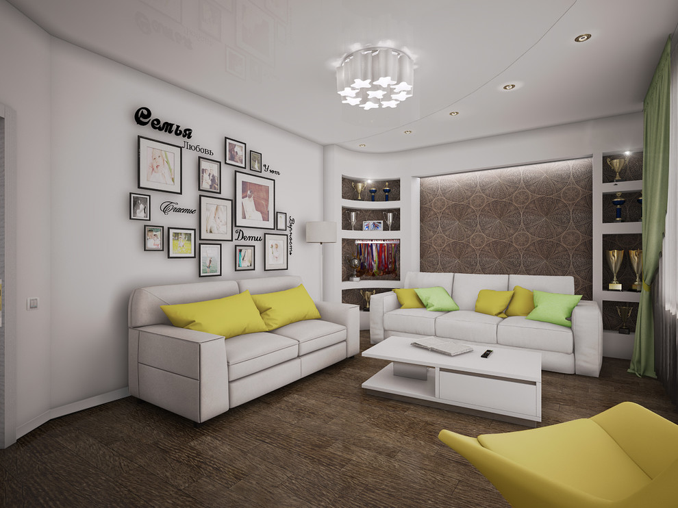 Обложка проекта: 3-комнатная квартира. ЖК" 5 квартал"