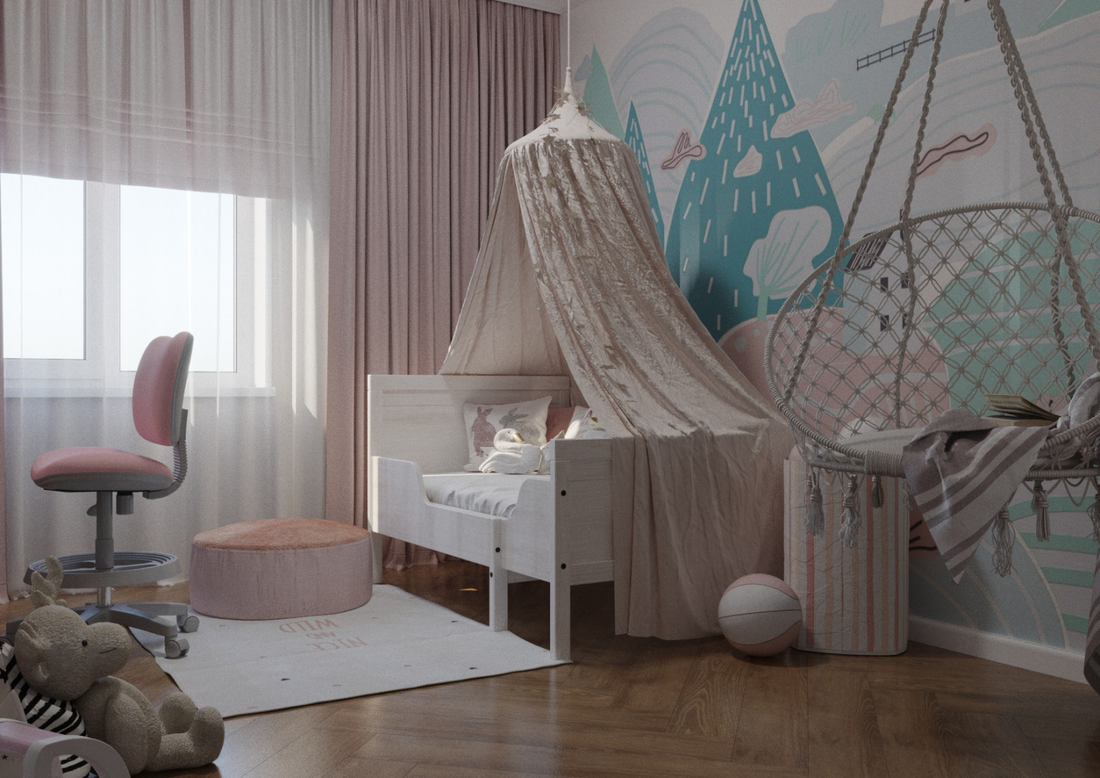 Обложка проекта: Трех-комнатная квартира 80 м.кв. ЖК Граф Орлов