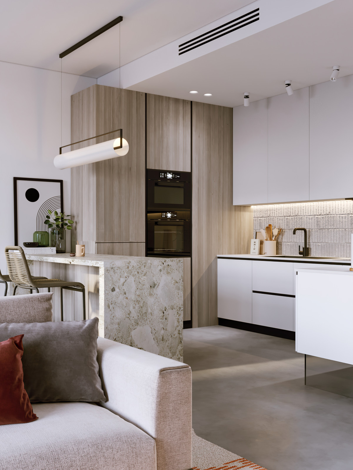 Квартира 100 кв.м. ЖК Shome