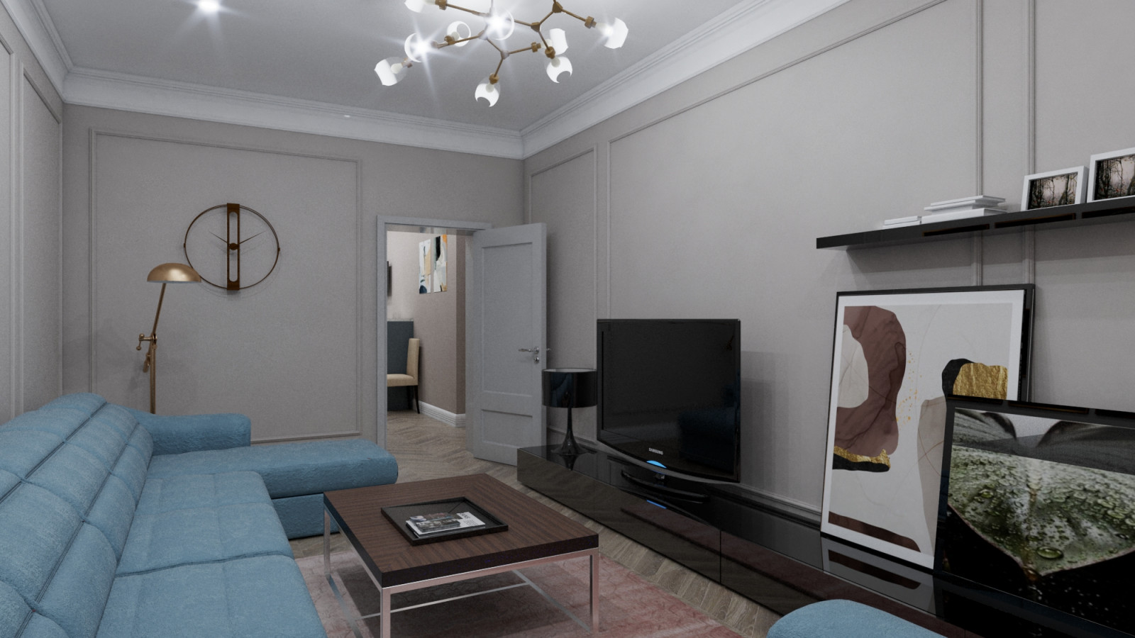 3х комнатная квартира (Бывшая коммунальная) на Академической улице.