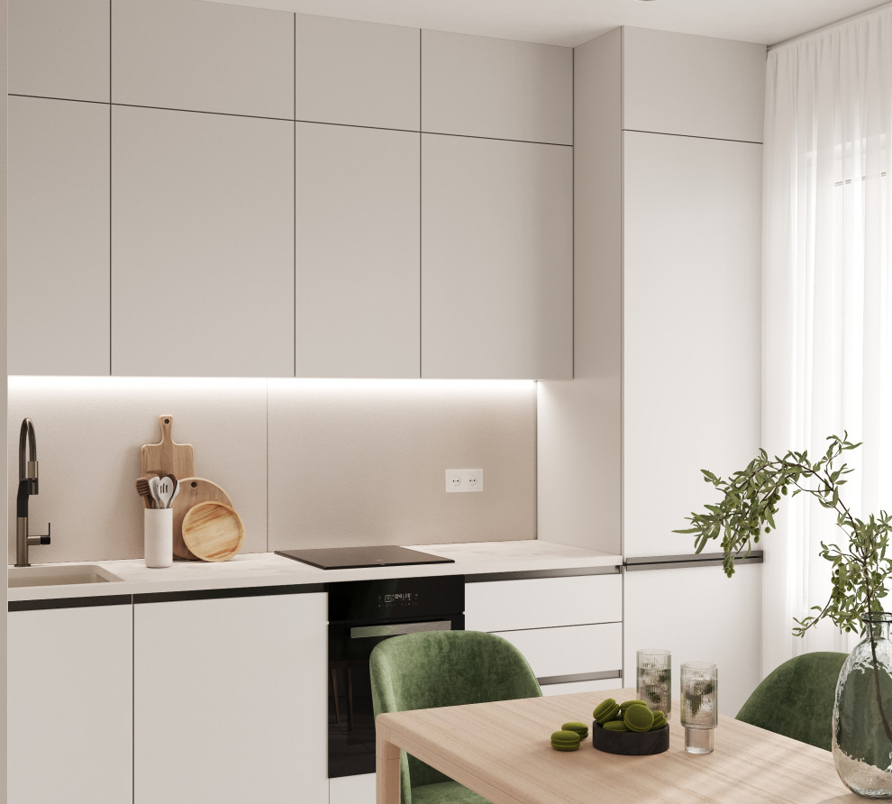 Проект 3-х комн. квартиры для семьи с 2 детьми в ЖК iLona, Санкт-Петербург, 2022