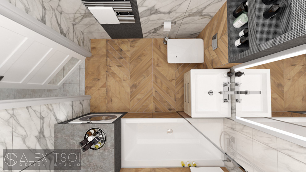 Визуализация ванной комнаты