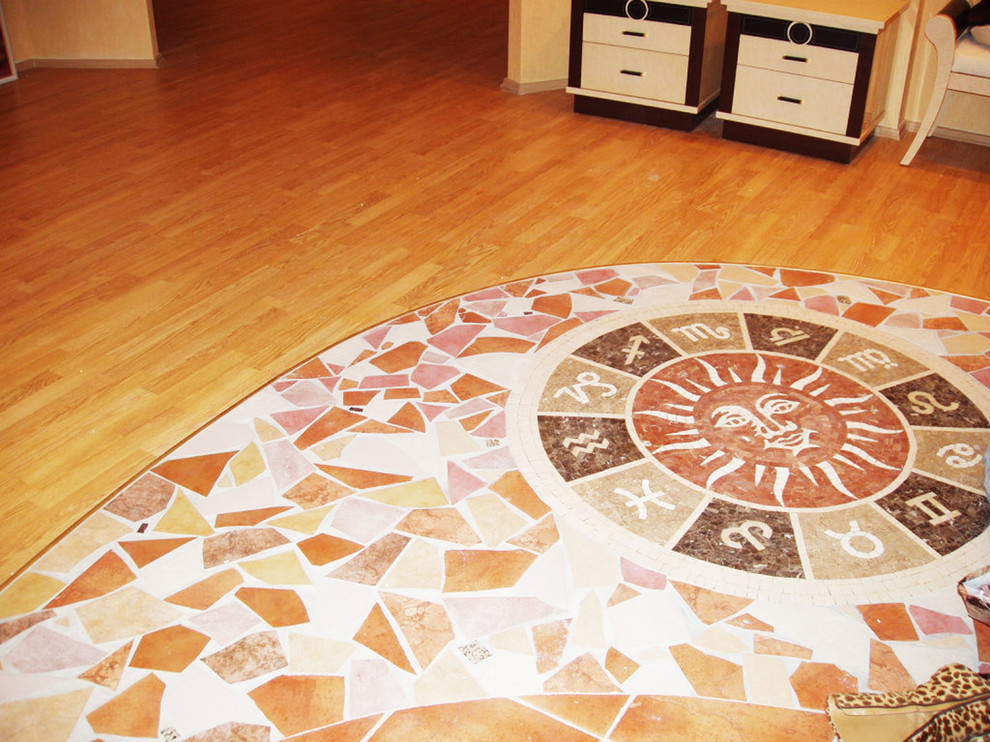 Golden autumn Cyrus - design in oriental style