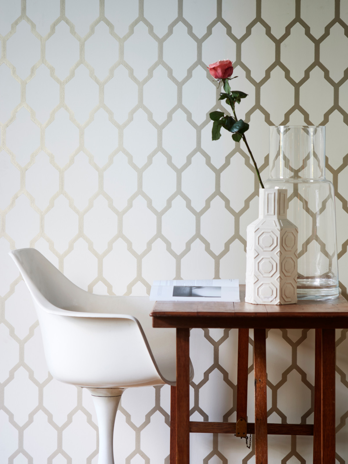 Farrow&Ball Metallic Wallpapers at Manders