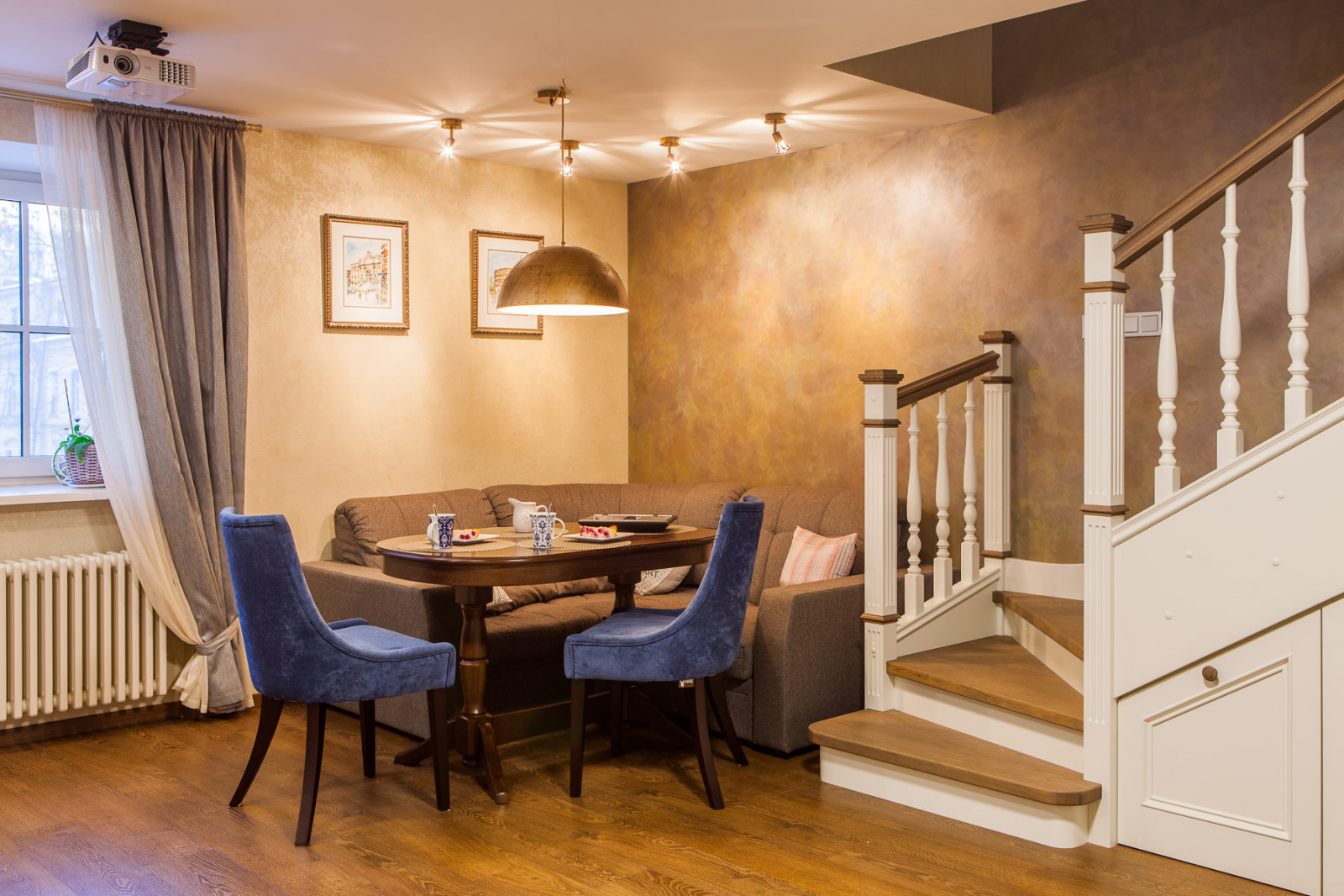 Двухуровневая квартира в старом фонде