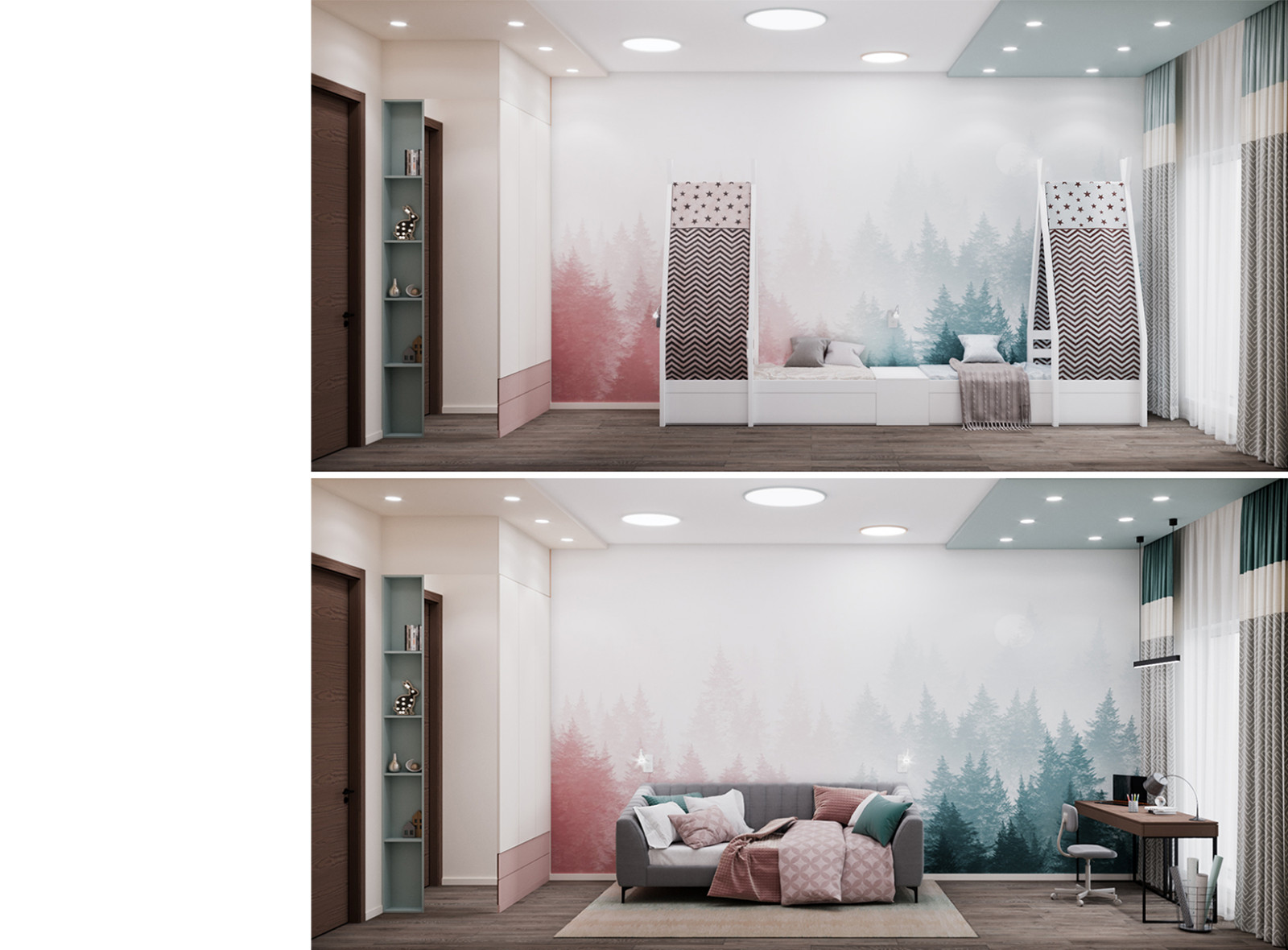 Дизайн-проект квартиры в жк "NOVIN"