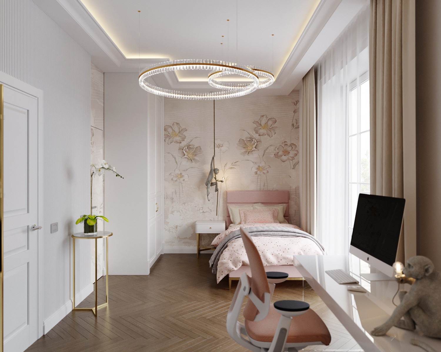 Проект интерьера таунхауса