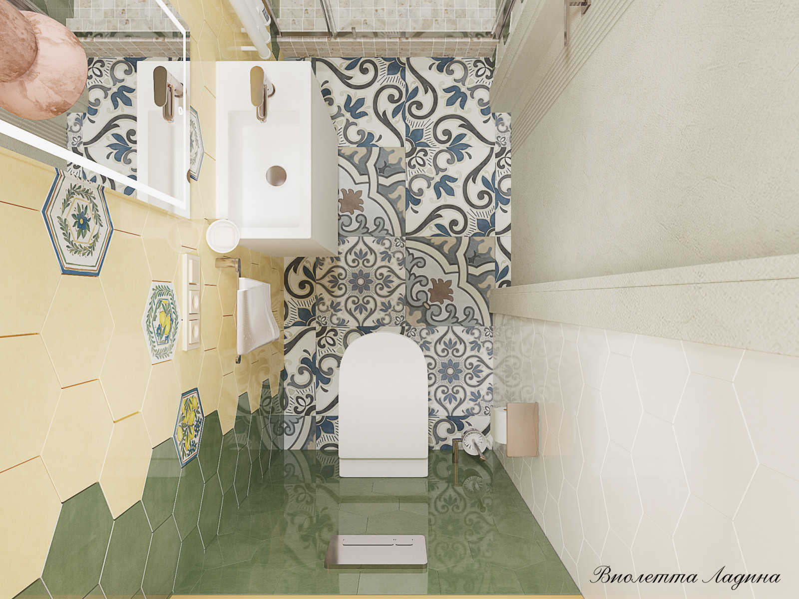 Большая квартира с воспоминаниями о путешествиях.