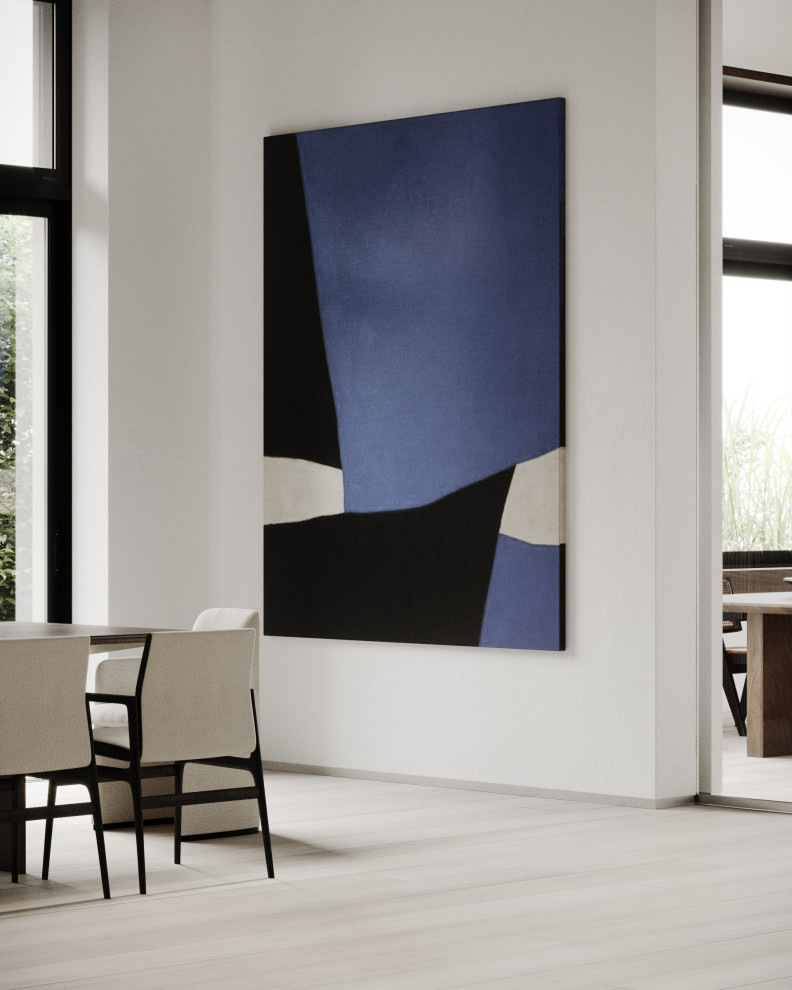 The Whale – Minimalist modern living room