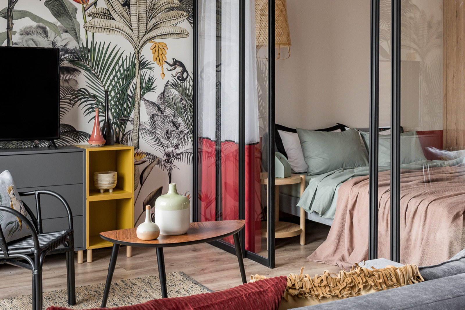 Houzz тур: Джунгли в Екатеринбурге — квартира 51 кв.м