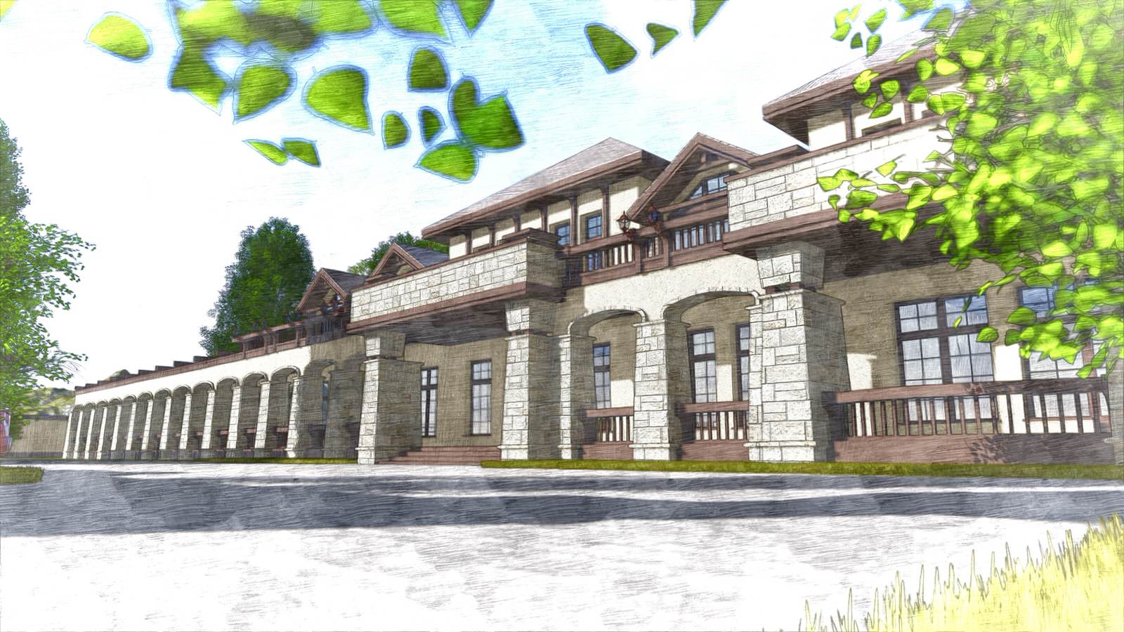 Обложка проекта: Эскизы Графика Проекты