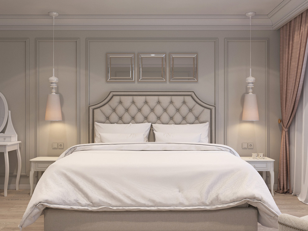 Проект двухэтажного коттеджа в неоклассическом стиле