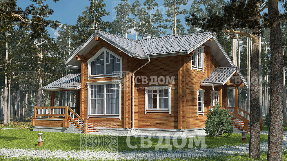 Спецпредложение на дома из клееного бруса