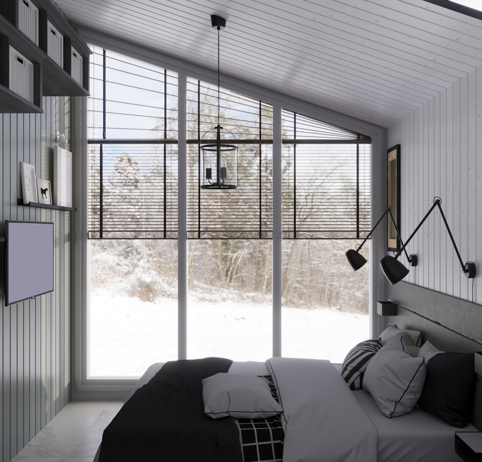 Дизайн интерьера модульного дома