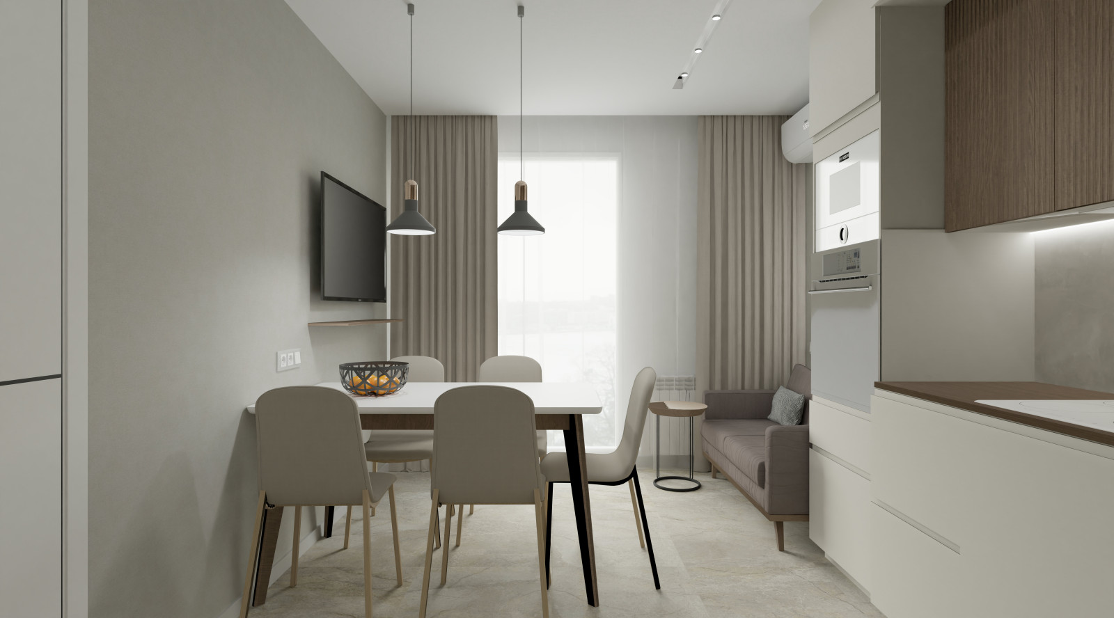 Квартира для семьи с двумя детьми