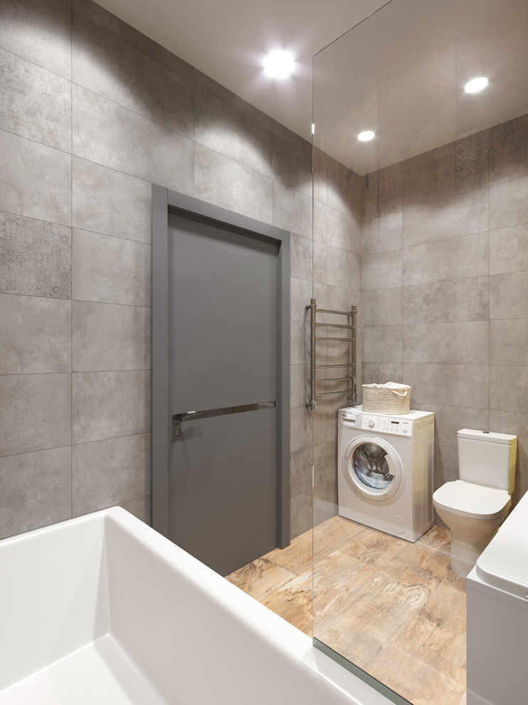 Обложка проекта: Ванная комната в ЖК "BRAER PARK"