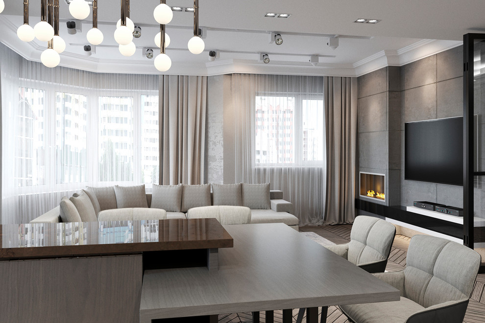 Квартира с библиотекой