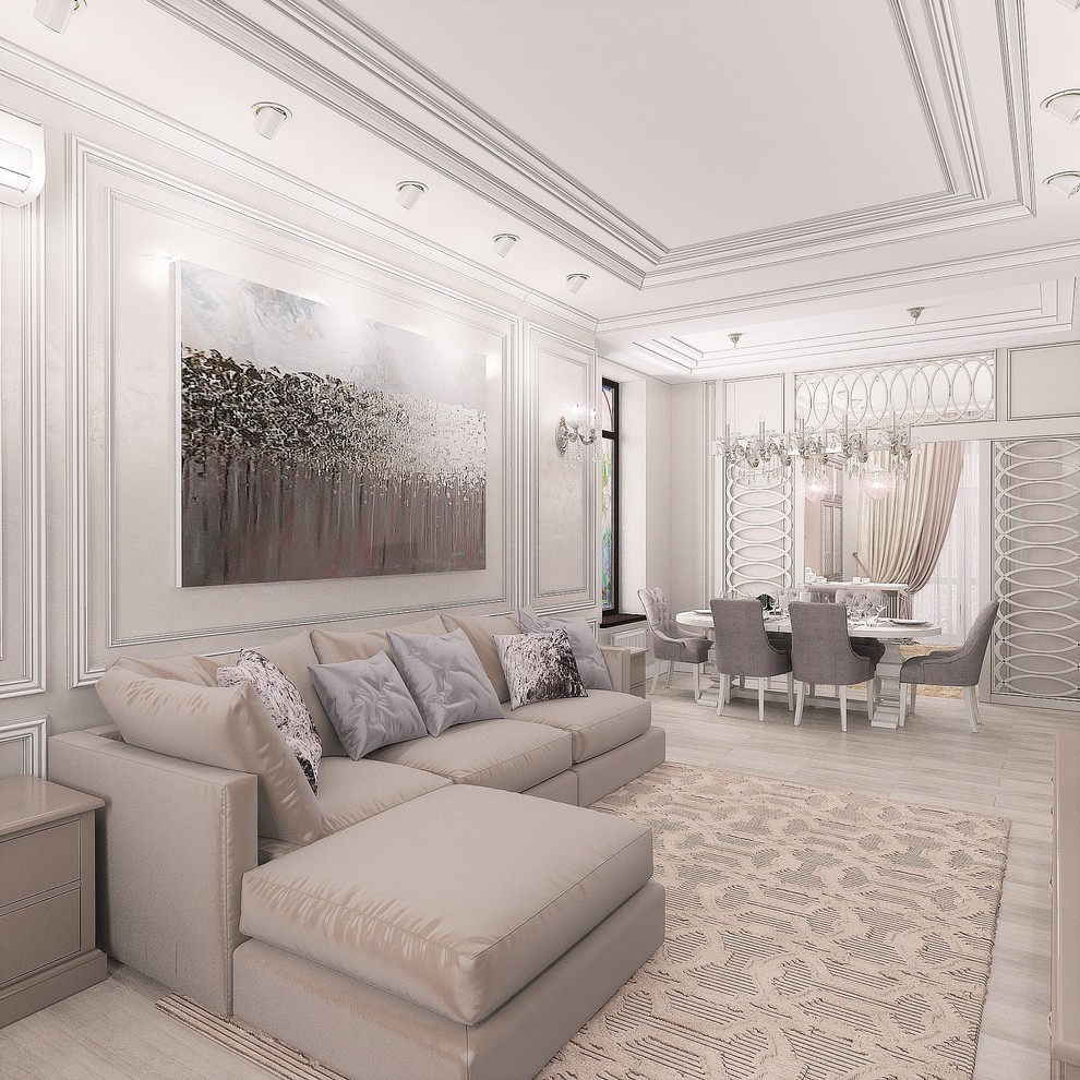 Дизайн дома площадью 93 кв.м в классическом стиле