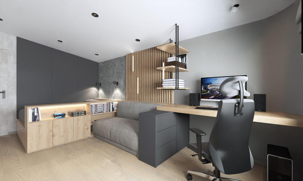 Дизайн двухуровневой квартиры в современном стиле