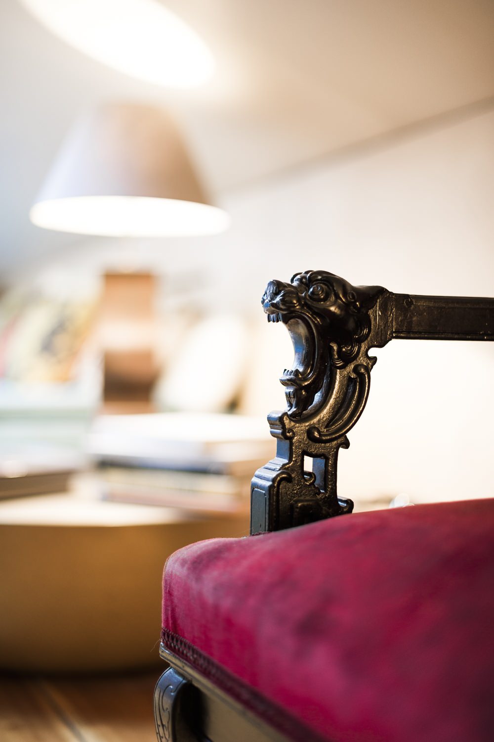 Мансарда с элементами стиля бохо-шик