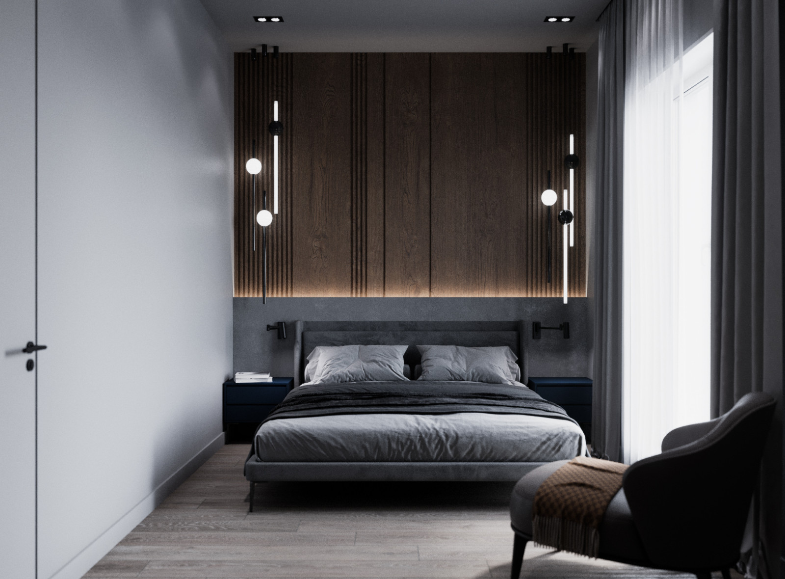 Дизайн-проект квартиры в жк "NOVIN"