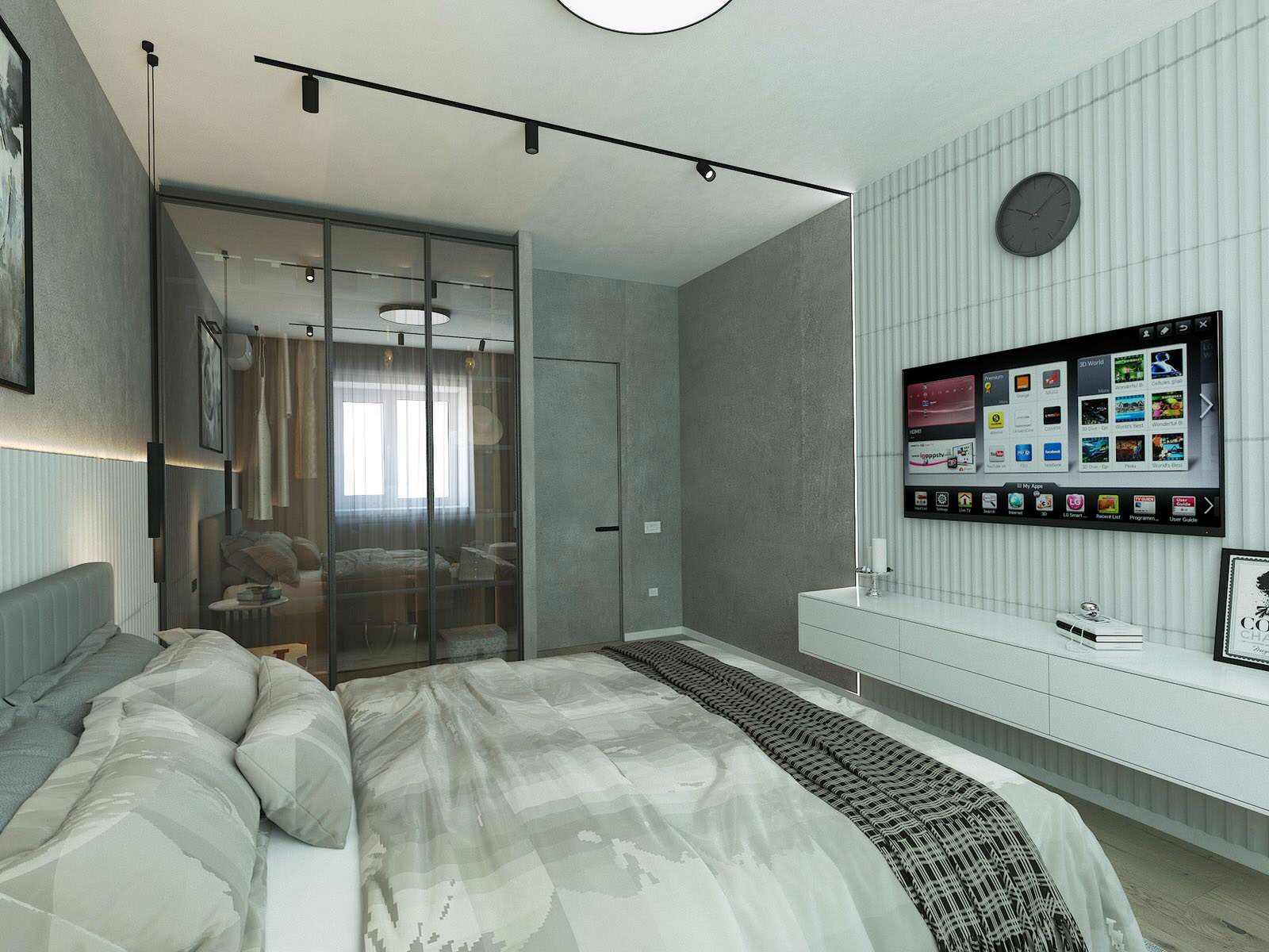 Проект 3-х комнатной квартиры в мкр. Южный