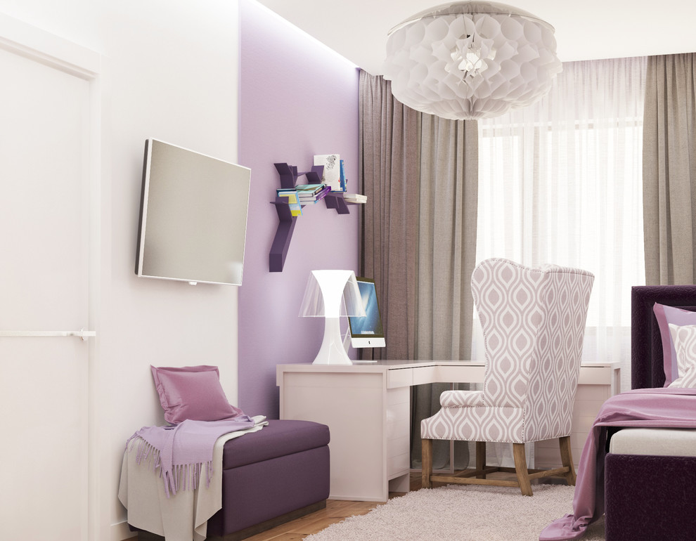 Фиолетовые акценты