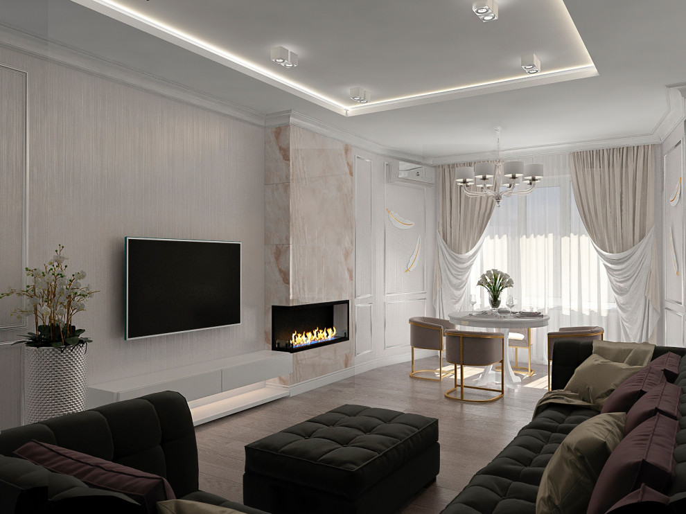 Квартира в неоклассике